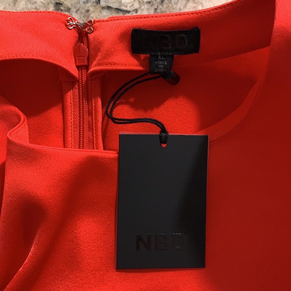 NWT - NBD: Karen Midi Dress - Sz: XL - Picture 4 of 8